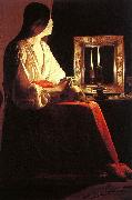 Georges de La Tour The Penitent Magdalen USA oil painting artist